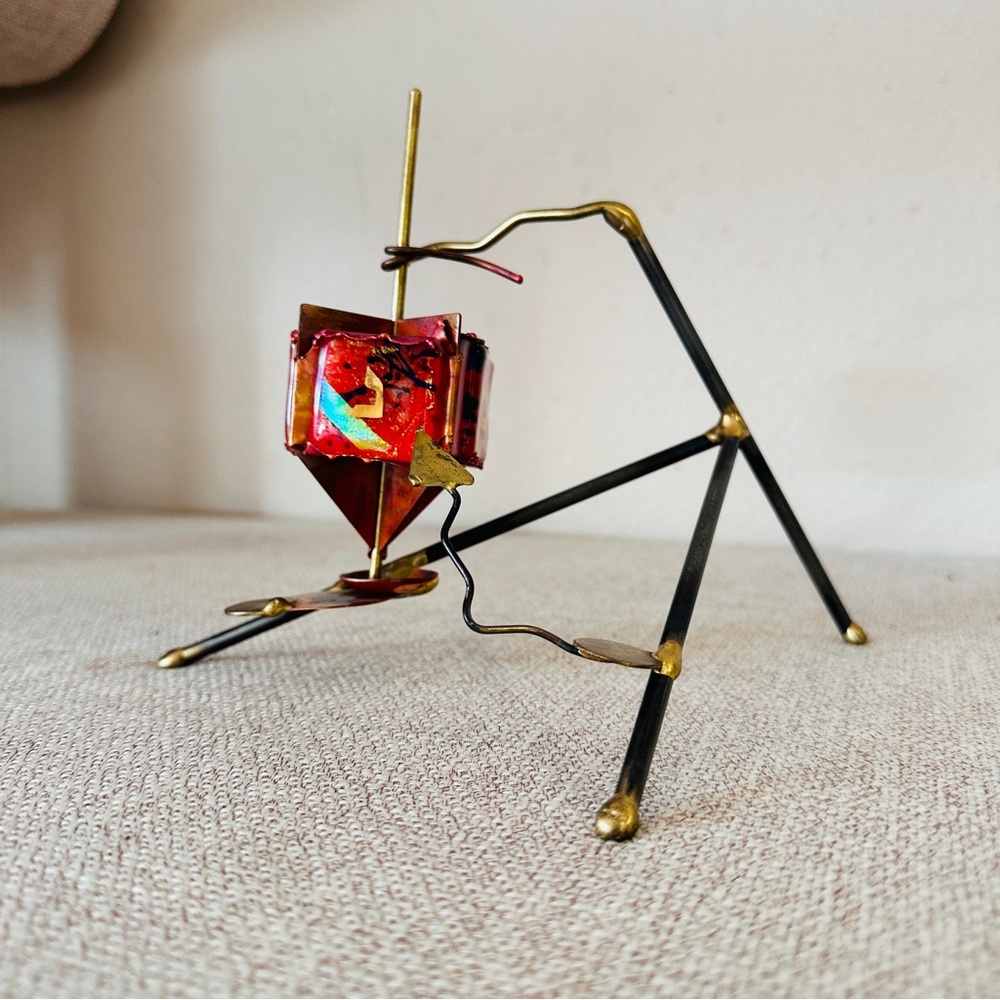 Gary Rosenthal Jewish Dreidel Sculpture